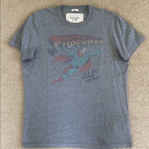 Abercrombie & fitch muscle shirt.  VTG Superman.